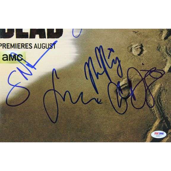 Signed Fear The Walking Dead Movie Poster