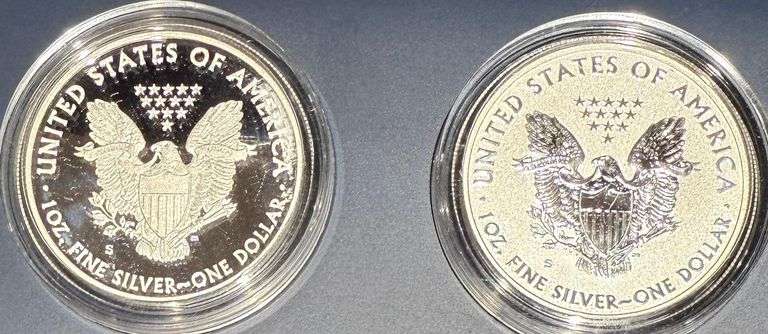 American Eagle San Francisco 2 Coin 2012 Silver Proof Set