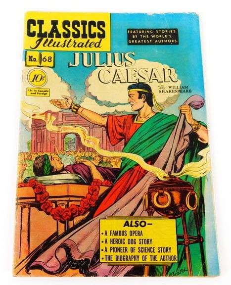 Classics Illustrated 1950 Julius Caesar Comic Book