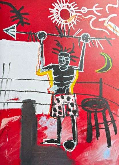 Colorful Jean-Michel Basquiat From 'The Art of Storytelling'
