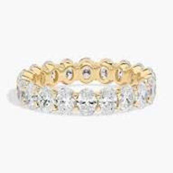 Timeless Design! 5.50 CTTW Lab Diamond Eternity Band