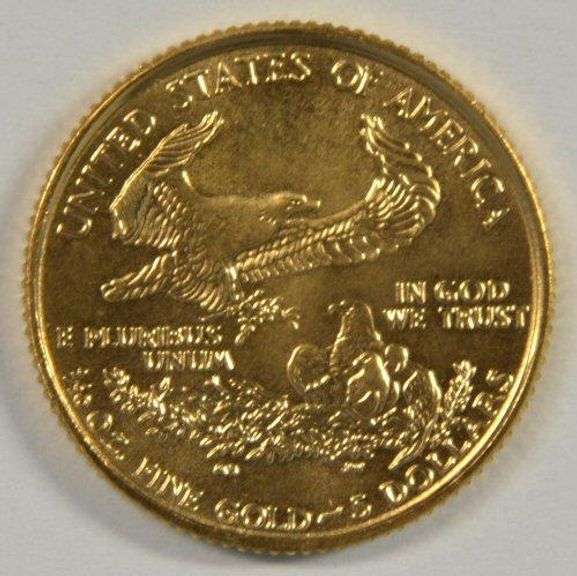 Pristine Superb Gem BU 1998 $5 American Gold Eagle