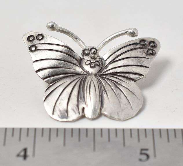 Butterfly Pendant in Sterling Silver