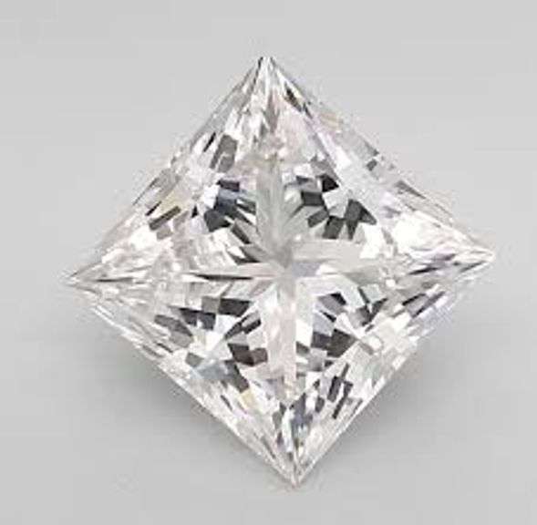 Magnificent Square Cut Lab Diamond - 4.01 Carats