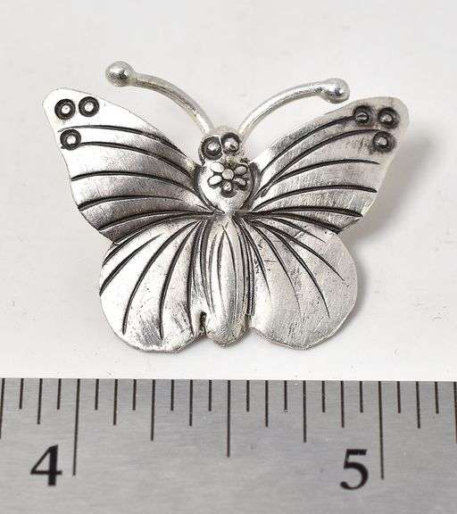 Butterfly Pendant in Sterling Silver