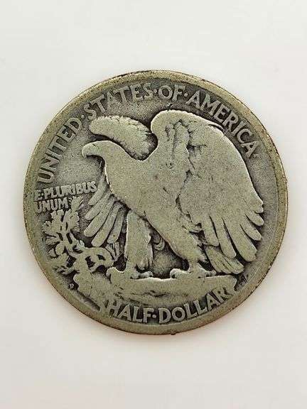 1918-D Walking Liberty Half Dollar