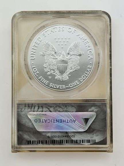 2020-W Silver Eagle, ANACS SP70 First Strike