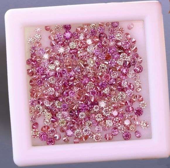 Massive! 3.23ct parcel of real pink Diamonds!