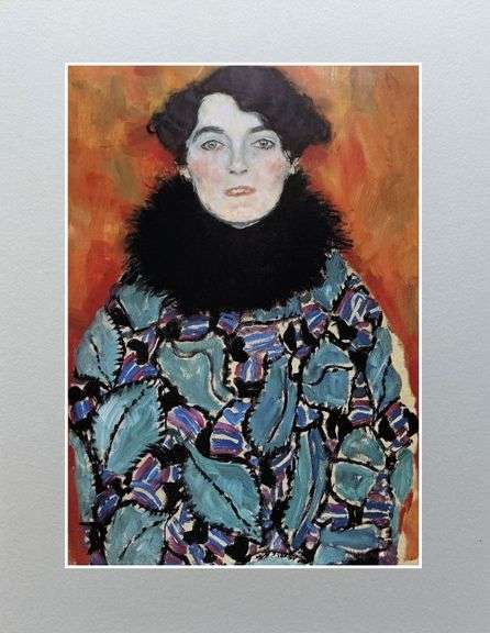 Gustav Klimt, Portrait of Johanna Staude Gustav Klimt Portrait of Johanna Staude