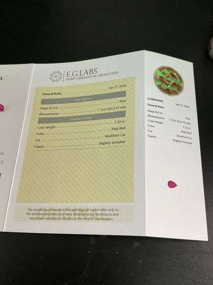 CERTIFIED NATURAL RUBY