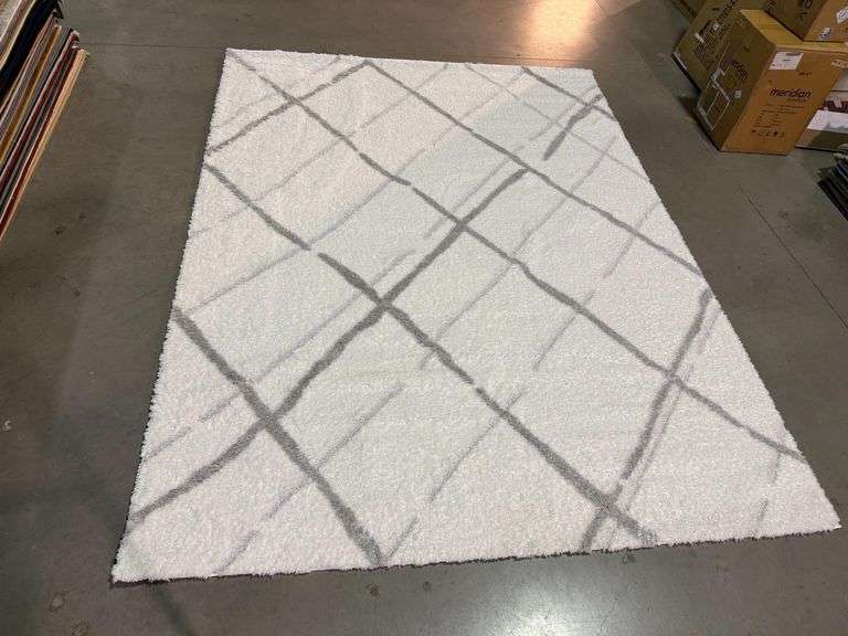 Super Soft Silky Feel Microfiber Contemporary Rug 8x11