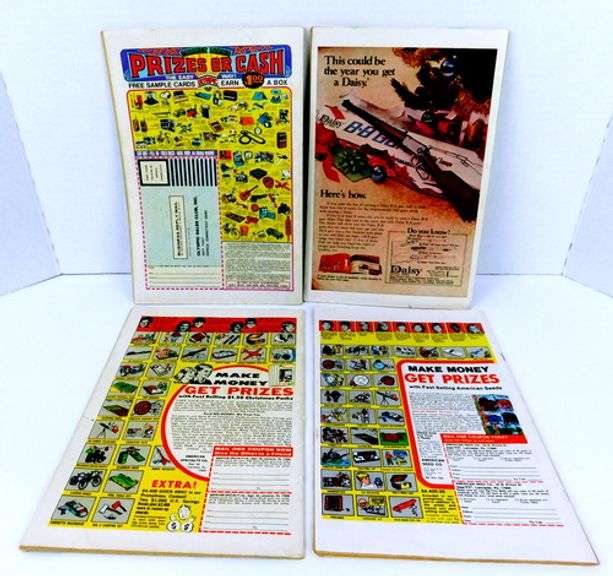 4 Vintage Richie Rich Comic Books