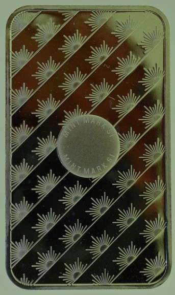 Sunshine Minting 5 oz .999 Silver Bar