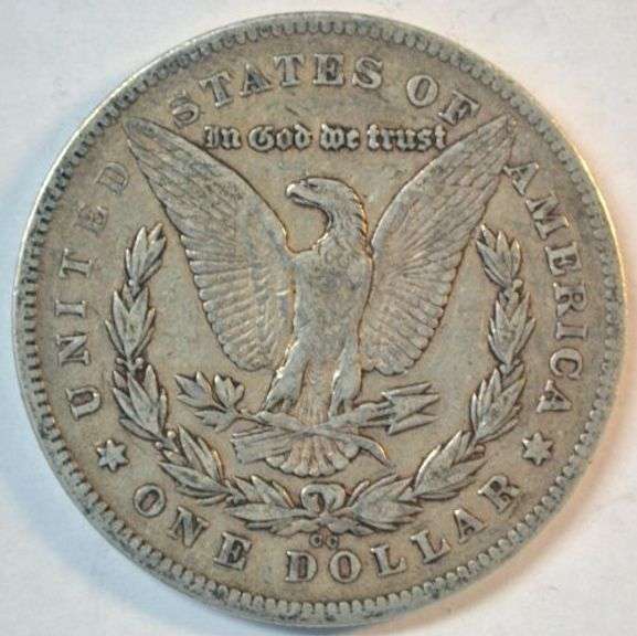Attractive scarce 1878-CC Morgan Silver Dollar in upper end circ