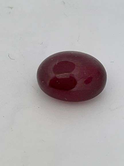 CERTIFIED OVAL SHAPED RUBY