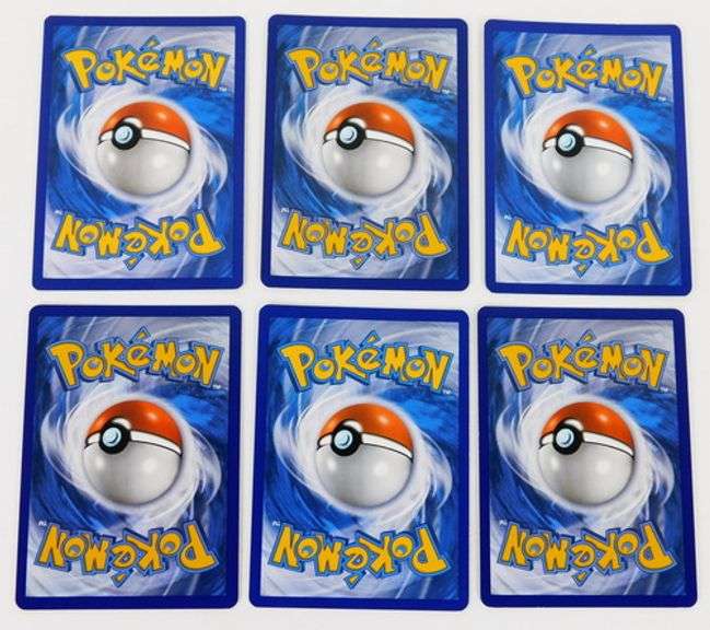 6 Pokémon 2015 Trainer Trade Cards