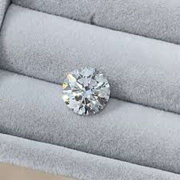 Magnificent Round Brilliant Cut Lab Diamond - 3 Carats