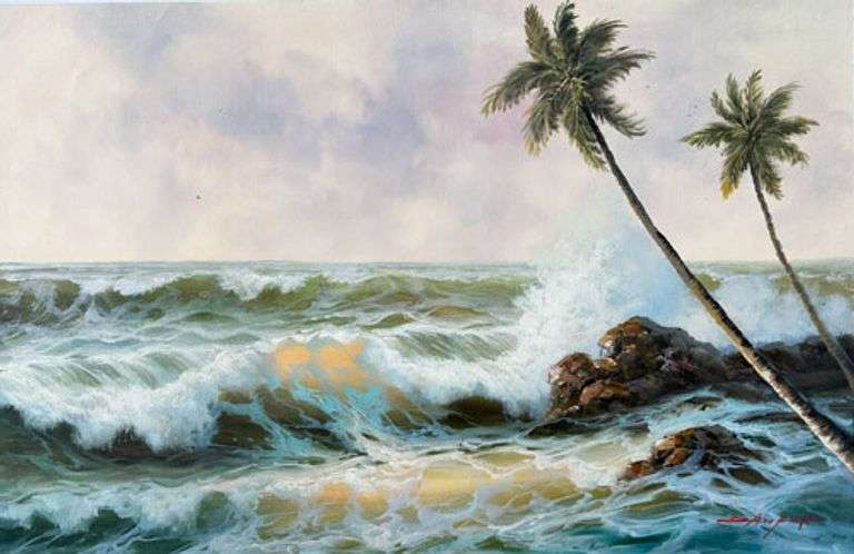 VERY BEAUTIFUL PAINTING ON CANVAS