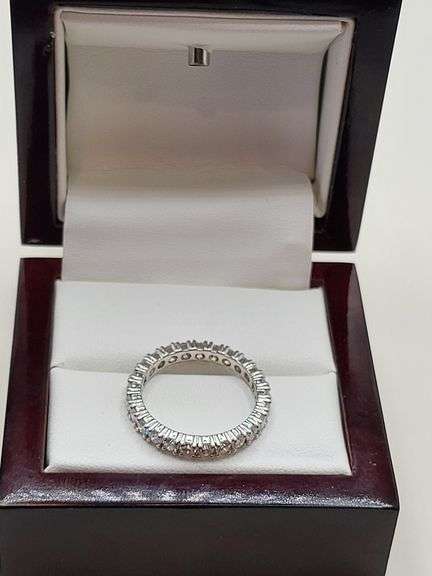Beautiful .50 CTTW Lab Diamond Eternity Band