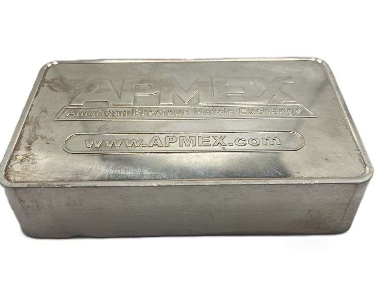 APMEX Silver Bar 100 oz .999+ Fine