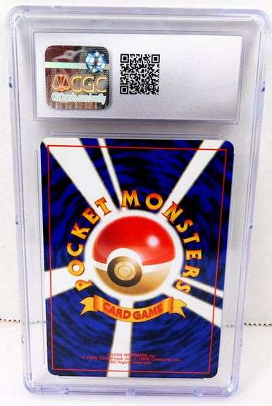 Pokémon 1999 Blain's Monkey Japanese Card, 8.5 NM-MT