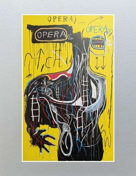 Colorful Jean-Michel Basquiat From 'The Art of Storytelling'