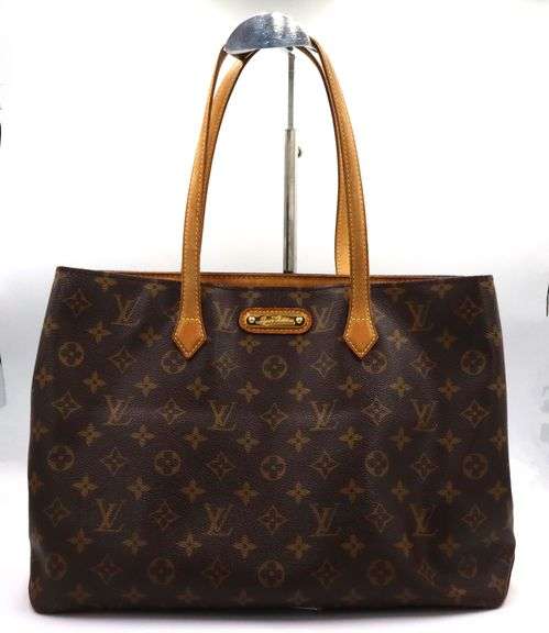 Louis Vuitton monogram Wilshire canvas tote bag