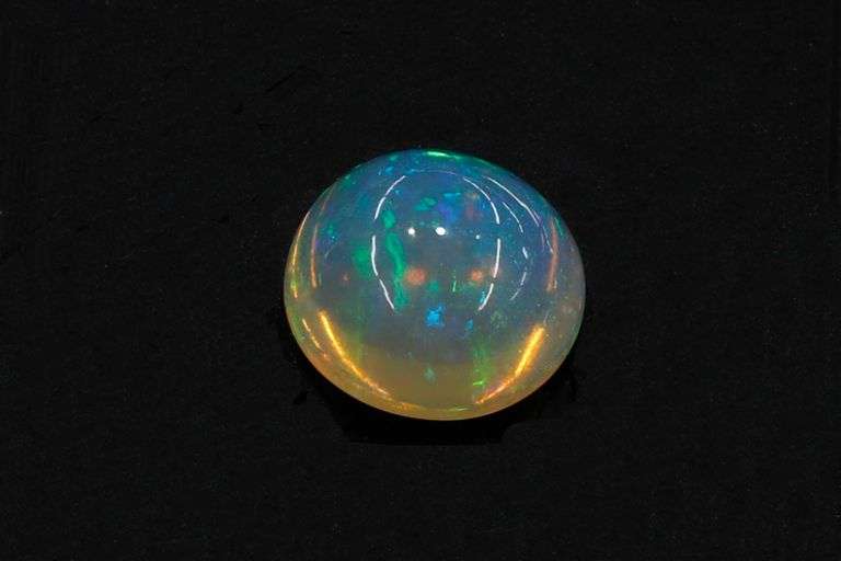 Bright Blue Natural Opal