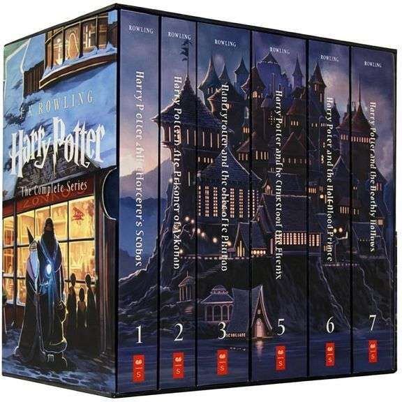 Harry Potter Complete Book Series Special Edition Boxed Set