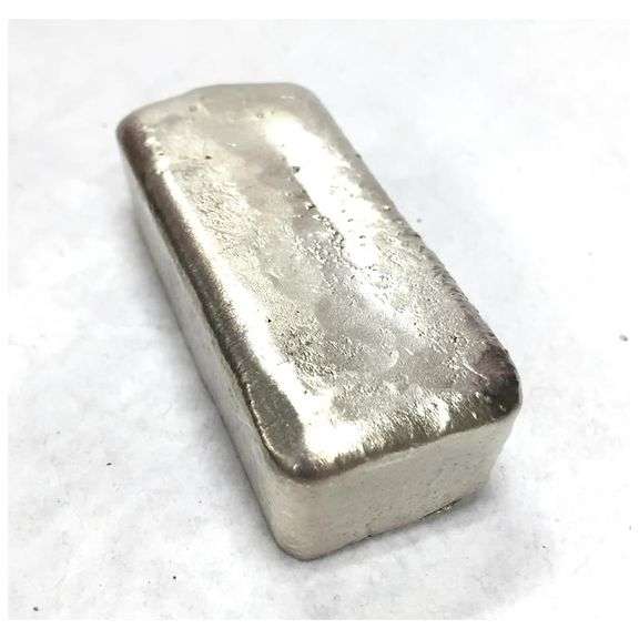 Vintage Poured EPM 10 Oz Silver Bar