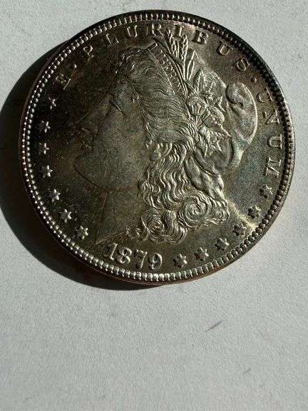 1879 S Near Cameo BU Morgan Dollar