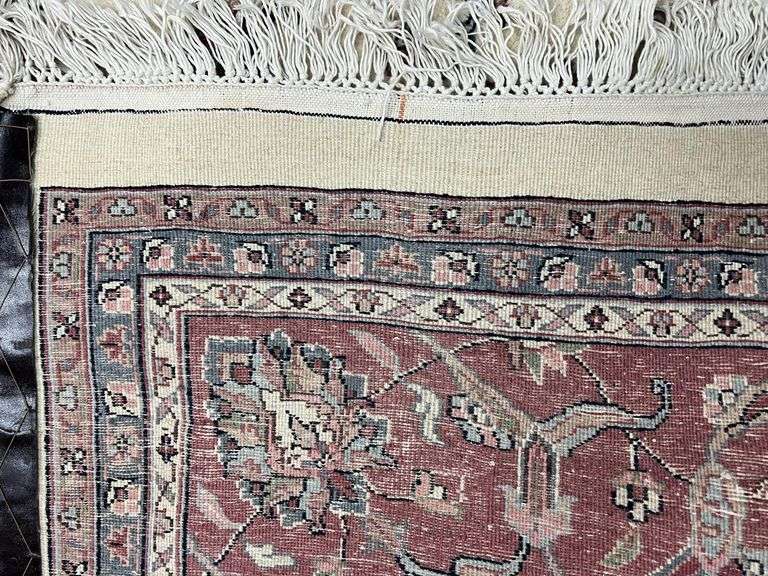 Hand Woven Allover Floral Isfahan Design 12.8x8.10