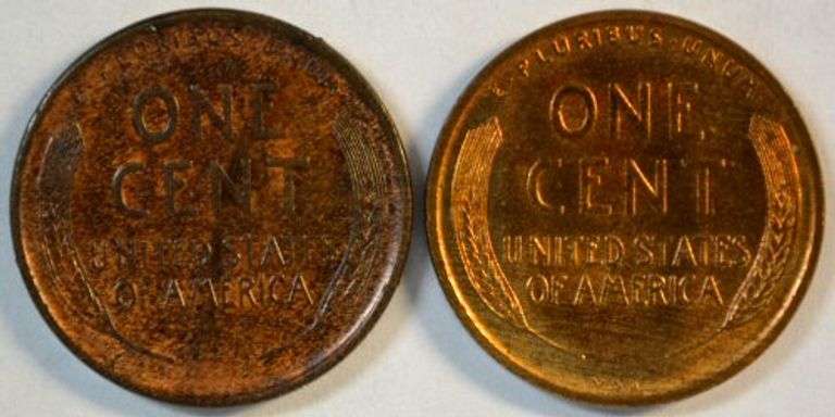 Choice R&B Uncirculated 1909 & 1909 VDB Lincoln Cents