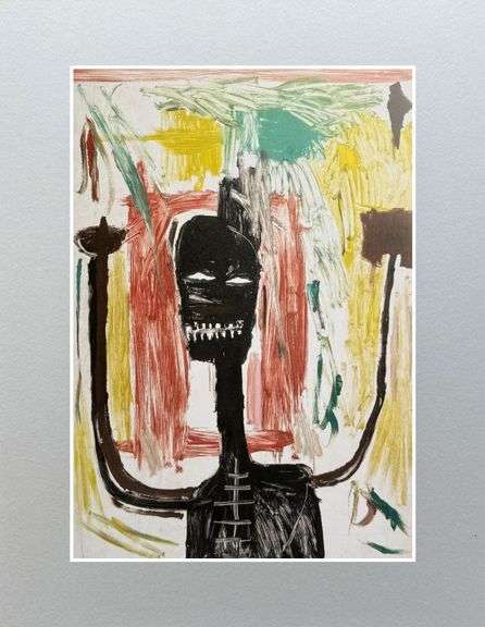 Colorful Jean-Michel Basquiat From 'The Art of Storytelling'