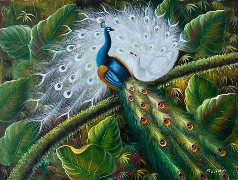 ONE OF A KIND UNIQUE  PAINTING ON CANVAS