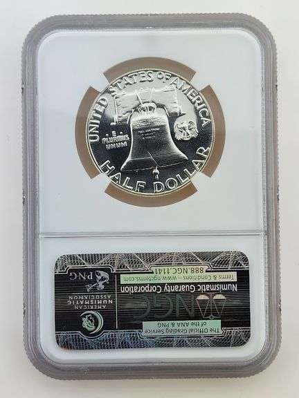 1963 Proof Franklin Half Dollar, NGC PF66*