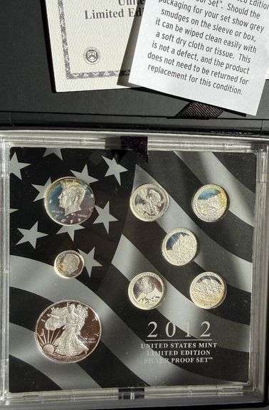 2012 US Mint Limited Edition Silver Proof Set