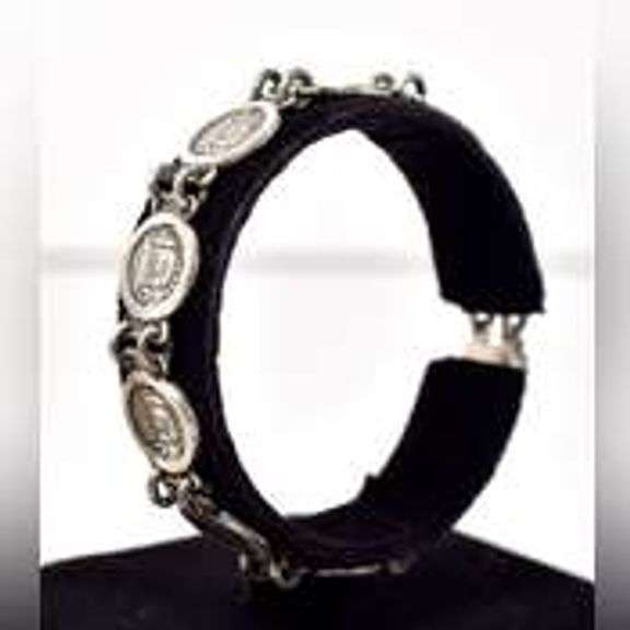 Aztec Bracelet in Sterling Silver.