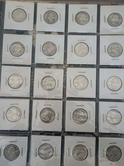 20 silver coin quarters various date