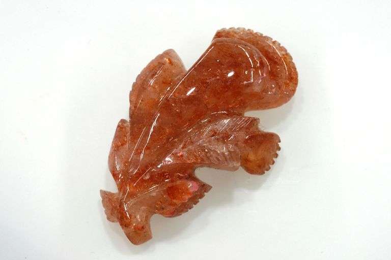 Hand-carved Sunstone - 32.47 cts.