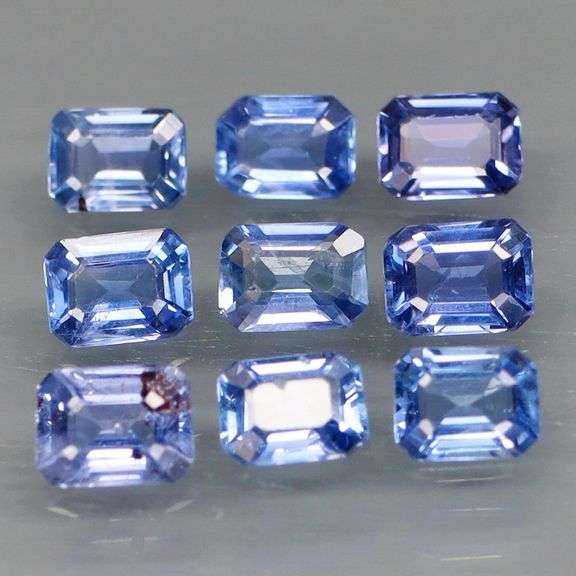 Untreated! 2.26ct REAL Ceylon Sapphire set!