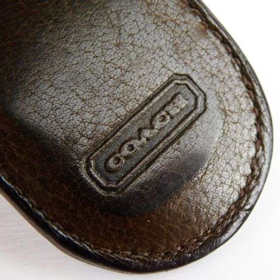 Men's Coach Alligator Leather Money Clip