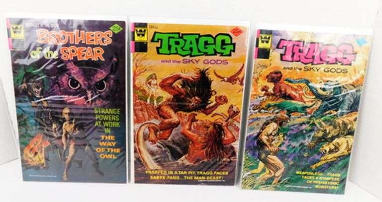 5 Whitman Comic Books, 1974-1976