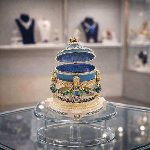 1907 Love Trophies Musical Royal Egg