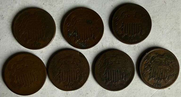 Seven Two Cent Pieces