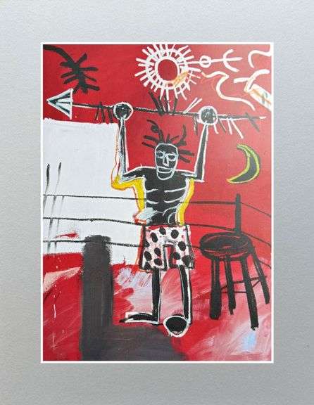 Colorful Jean-Michel Basquiat From 'The Art of Storytelling'