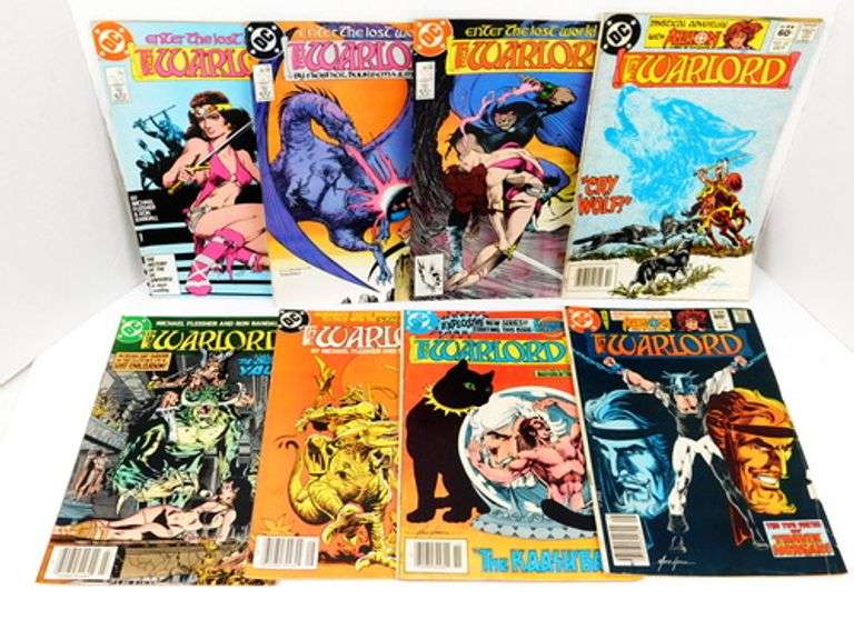 8 Vintage DC Comics, The Warlord