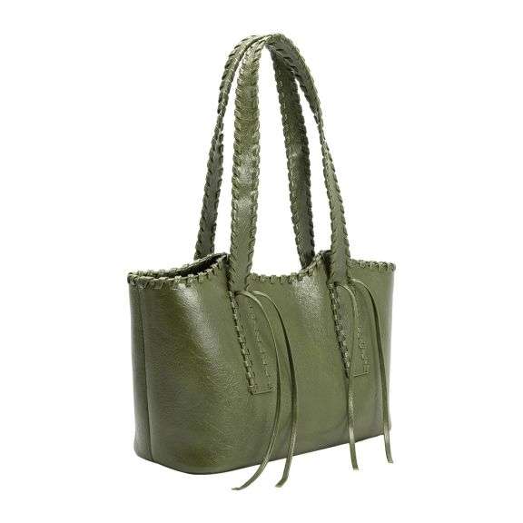 Phoebe Olive Recycled Vegan Shoulder Bag