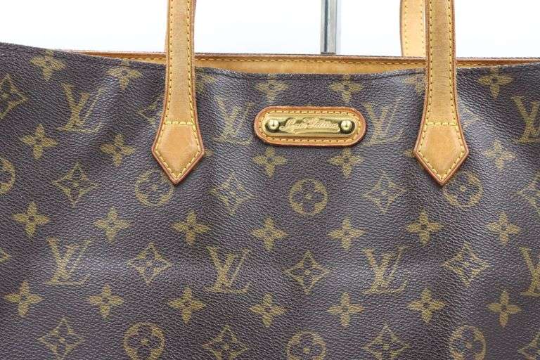 Louis Vuitton monogram Wilshire canvas tote bag