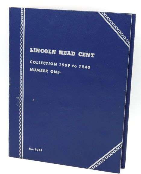 Fairly Complete 1909-1940 Lincoln Cent Set